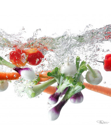 Légumes dans l'eau de Patrick Rougereau